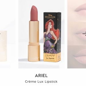 ColourPop Disney Designer Ariel Crème Lux Lipstick